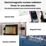 FNIRSI GC-03 3-in-1 Elektromagnetischer Nuklearstrahlungsdetektor für Meeresfrüchte Umweltanwendung