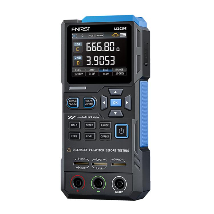 Handheld Digitalbrückentester Kapazitäts-, Widerstands- und Induktivitätstester, FNIRSI LC1020E