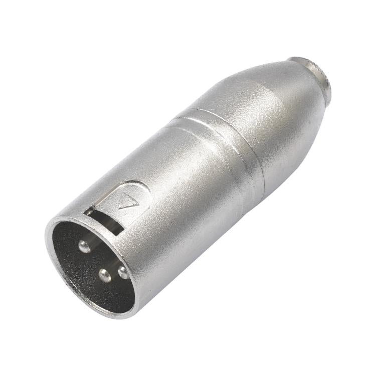 Metallgehäuse 3,5mm Buchse 1/8 TRS zu Carnott Stecker XLR Stecker Audio Adapter