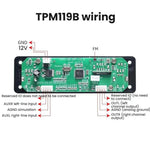 MP3 Bluetooth Decoderplatine USB/Line-In Eingang Digitaler Autoradio-Player, TPM119B