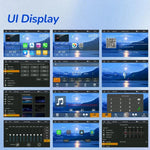 5,1 Zoll horizontaler Bildschirm Einsitzer-Universal-MP5-Player mit kabelloser Carplay-Funktion, integriertes Gerät, Standard, Standard + 12 Lichtkamera