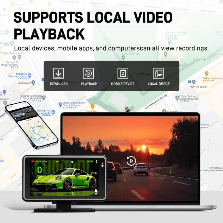5 Zoll 1080P Auto-Kamera mit WIFI HUD Display Auto-DVRs, L5965