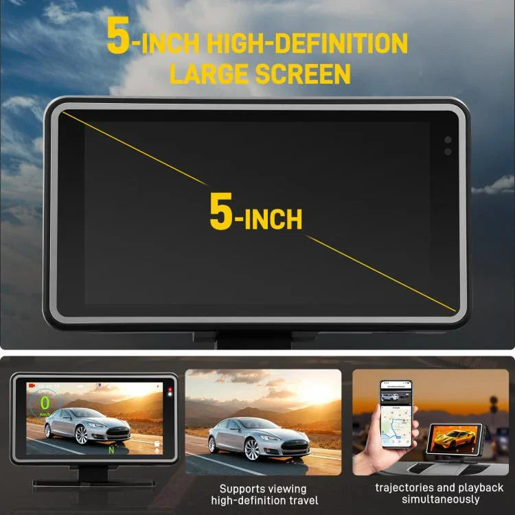 5 Zoll 1080P Auto-Kamera mit WIFI HUD Display Auto-DVRs, L5965