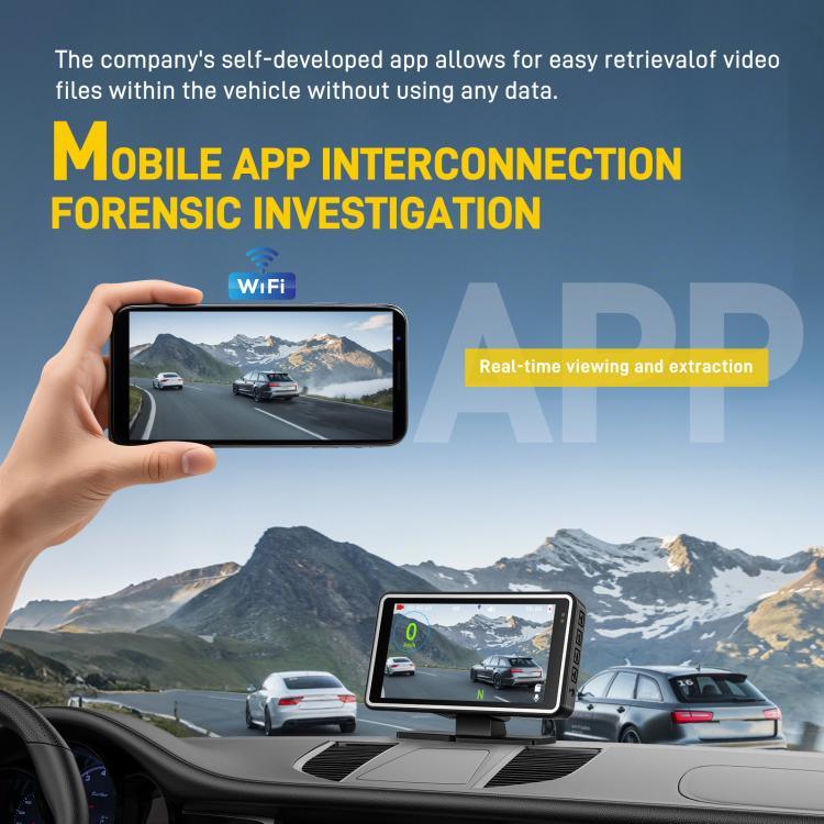 5 Zoll 1080P Auto-Kamera mit WIFI HUD Display Auto-DVRs, L5965