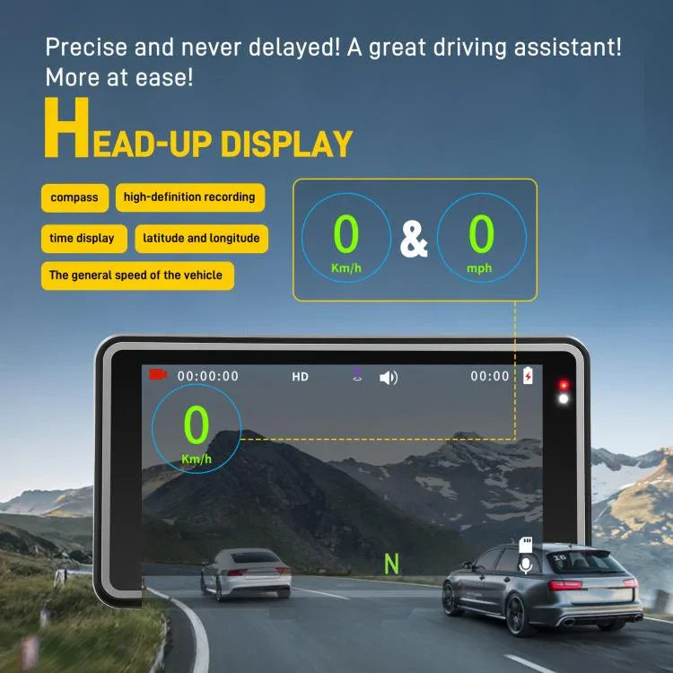 5 Zoll 1080P Auto-Kamera mit WIFI HUD Display Auto-DVRs, L5965