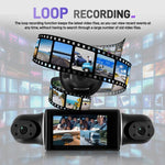 3 Zoll 2K Auto-DVR-Kamera WIFi Quad-Aufnahme HD Auto-Rekorder mit 1080P G-Sensor, L5942