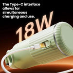 Tragbarer Babyflaschenwärmer 15000 mAh Kabelloser smarter Heizbecher mit einstellbarer Temperatur und konstanter 48-Stunden-Warmhaltefunktion, IPX6 Wasserdicht, Glas Weiß, Glas Grün, Edelstahl Weiß, Edelstahl Grün