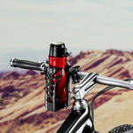 Fahrrad-Becherhalter mit 5-Farben Ambientebeleuchtung Motorrad Wasserflaschenkäfig, Kewig SHJ-2