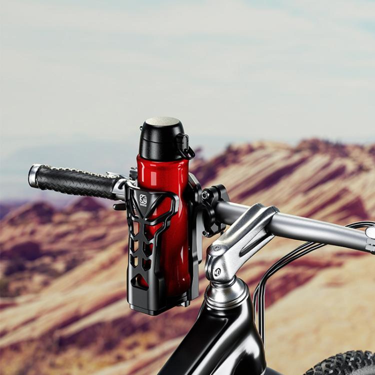 Fahrrad-Becherhalter mit 5-Farben Ambientebeleuchtung Motorrad Wasserflaschenkäfig, Kewig SHJ-2
