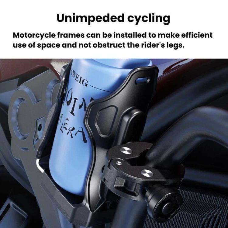 Großvolumiger Fahrrad-Wasserflaschenkäfig Motorrad Schnellspann-Basis Getränkehalter, Kewig SHJ-3