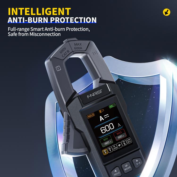 FNIRSI Vollautomatisches intelligentes Stromzangen-Multimeter, DMC-100