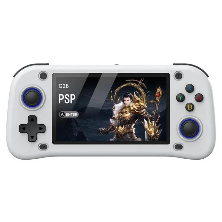 G28 Tragbare Open-Source-Handheld-Spielkonsole, 4,3-Zoll-HD-IPS-Bildschirm, ARM Quad-Core Cortex-A7 1.3GHz, 64GB