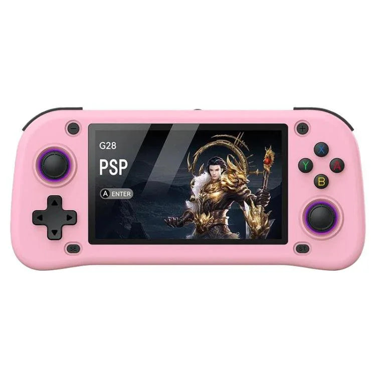 G28 Tragbare Open-Source-Handheld-Spielkonsole, 4,3-Zoll-HD-IPS-Bildschirm, ARM Quad-Core Cortex-A7 1.3GHz, 64GB