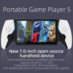 7,0 Zoll Handheld Open-Source-Spielkonsole mit hochauflösenden Arcade-Battles, P5 Weiß, P5 Schwarz, P5 Blau Rot, P5 Weiß Doubles Version, P5 Schwarz Doubles Version, P5 Blau Rot Doubles Version