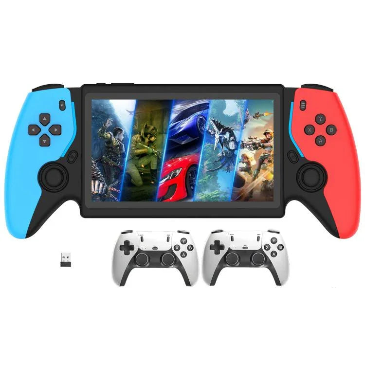 7,0 Zoll Handheld Open-Source-Spielkonsole mit hochauflösenden Arcade-Battles, P5 Weiß, P5 Schwarz, P5 Blau Rot, P5 Weiß Doubles Version, P5 Schwarz Doubles Version, P5 Blau Rot Doubles Version
