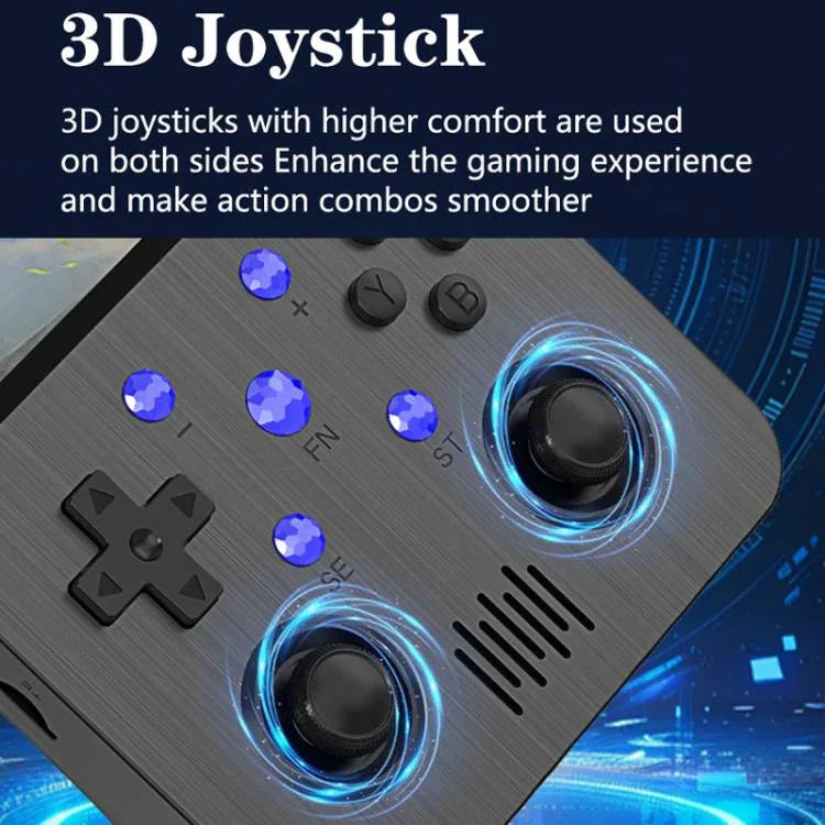 G30 HD Retro Open-Source Handheld-Spielekonsole, Linux-System, Quad-Core Cortex-A35 CPU 1.5GHz, 64GB