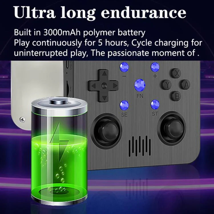 G30 HD Retro Open-Source Handheld-Spielekonsole, Linux-System, Quad-Core Cortex-A35 CPU 1.5GHz, 64GB