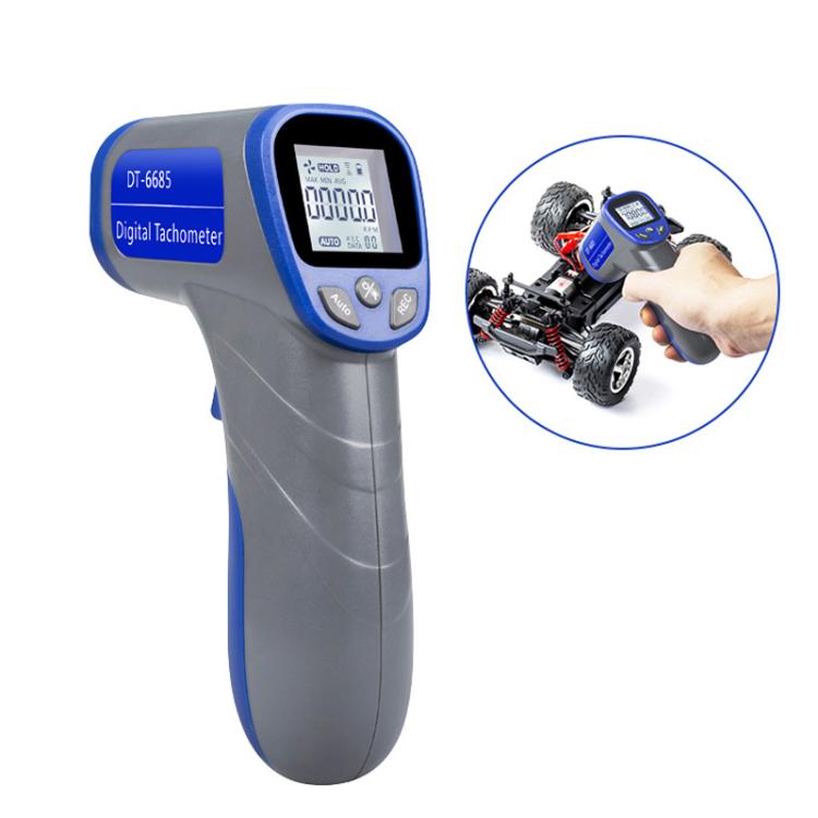RPM Handheld Laser-Infrarot-Motortachometer