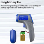 RPM Handheld Laser-Infrarot-Motortachometer