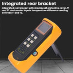 Industrie-Thermometer mit Doppelkanal-Temperaturklemme