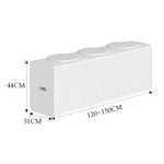 Akkordeon ausklappbare Papierbank, klappbares Sofastuhl, Eingangshocker, Höhe 30cm 3-Sitzer Braun, Höhe 30cm 6-Sitzer Braun, Höhe 30cm 9-Sitzer Braun, Höhe 44cm 3-Sitzer Braun, Höhe 44cm 6-Sitzer Braun, Höhe 44cm 9-Sitzer Braun