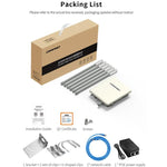 COMFAST CF-WA937 WiFi 6 3000Mbps Outdoor Access Point Dual-Band Hochleistungs-WLAN-AP mit 2,5G Ethernet, EU-Stecker, US-Stecker