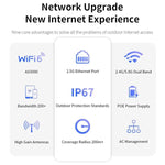 COMFAST CF-WA937 WiFi 6 3000Mbps Outdoor Access Point Dual-Band Hochleistungs-WLAN-AP mit 2,5G Ethernet, EU-Stecker, US-Stecker