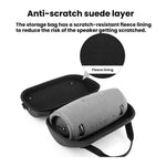 Tragetasche für JBL Xtreme 1/2/3/4 Lautsprecher, Standfuß-Design mit Füßen, tragbare EVA-Aufbewahrungstasche, Nylon, PU-Leder