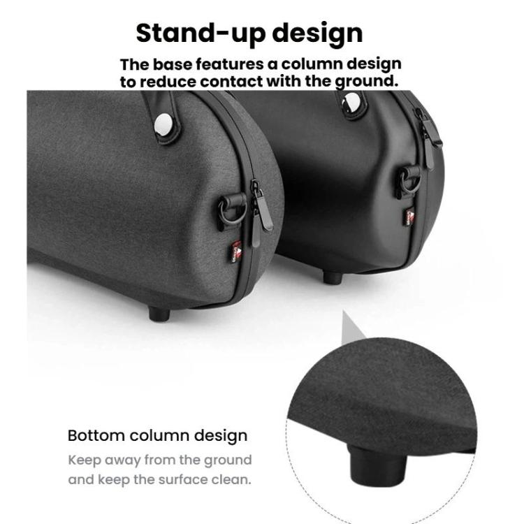 Tragetasche für JBL Xtreme 1/2/3/4 Lautsprecher, Standfuß-Design mit Füßen, tragbare EVA-Aufbewahrungstasche, Nylon, PU-Leder