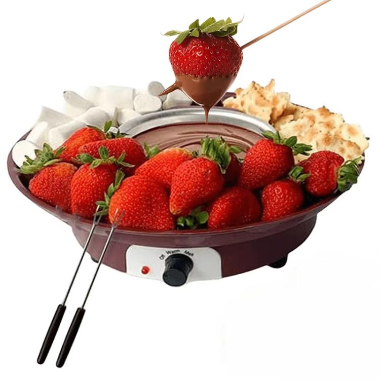Home Party Schokoladenfondue-Topf Elektrischer Brunnen Schmelzturm, US-Stecker, EU-Stecker, UK-Stecker, AU-Stecker