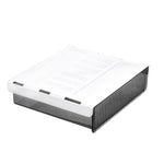 Unsichtbare Aufbewahrungsbox mit ausziehbarer Schublade für Schreibtisch, Schreibwaren und Büroartikel, Mittel Transparent, Mittel Transparent Schwarz, Groß Transparent, Groß Transparent Schwarz, XL Transparent