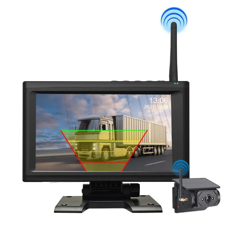 Kabellose magnetische solarbetriebene High-Definition-Kamera-Dashcam für Autos