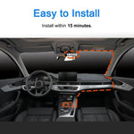 4K Smartphone-verbundene WiFi hochauflösende Dual-Aufnahme Auto-Dashcam, Front+Innen, Front+Innen+GPS-Track, Front+Heck, Front+Heck+GPS-Track