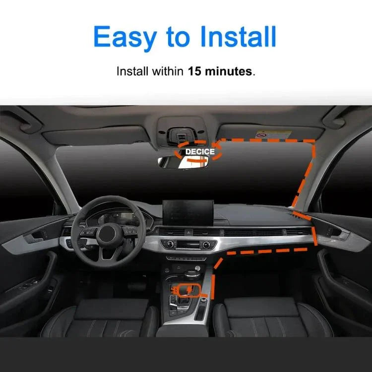 4K Smartphone-verbundene WiFi hochauflösende Dual-Aufnahme Auto-Dashcam, Front+Innen, Front+Innen+GPS-Track, Front+Heck, Front+Heck+GPS-Track