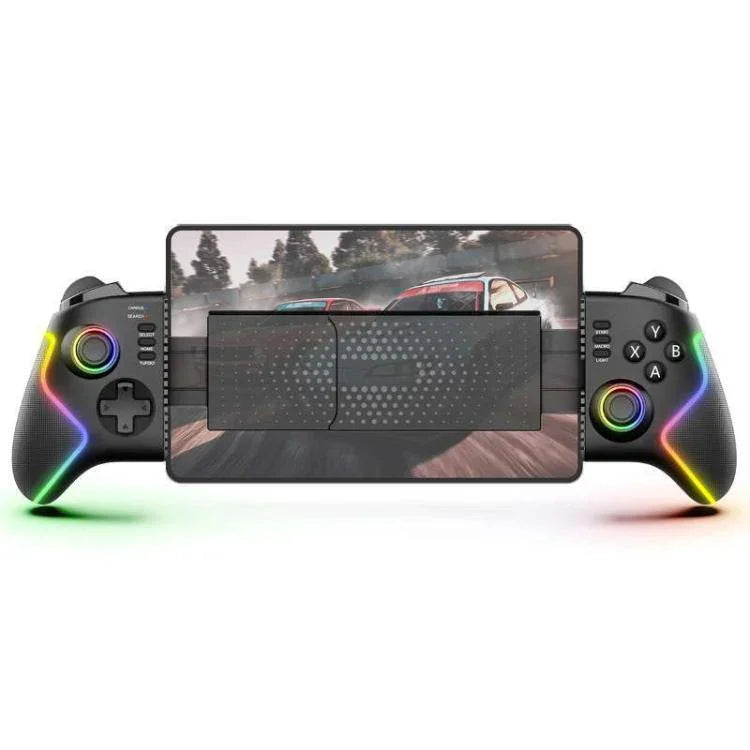 Ipega PG-9122 Ausziehbarer Gaming-Controller mit Hall-Effekt-Joysticks & 6-Achsen-Gyroskop für Android/IOS-Telefone/Tablets, PS4/PS3, Switch, PC Windows