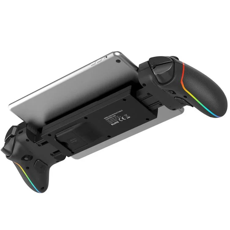 Ipega PG-9122 Ausziehbarer Gaming-Controller mit Hall-Effekt-Joysticks & 6-Achsen-Gyroskop für Android/IOS-Telefone/Tablets, PS4/PS3, Switch, PC Windows