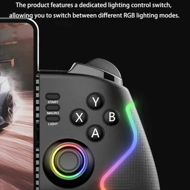 Ipega PG-9122 Ausziehbarer Gaming-Controller mit Hall-Effekt-Joysticks & 6-Achsen-Gyroskop für Android/IOS-Telefone/Tablets, PS4/PS3, Switch, PC Windows