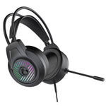 Heavy Bass 3.5-Kanal-Headset PC-Gaming-Headset 1,5m Kabelgebundenes Gaming-Headset, iMICE HD-410