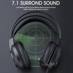 Heavy Bass 3.5-Kanal-Headset PC-Gaming-Headset 1,5m Kabelgebundenes Gaming-Headset, iMICE HD-410