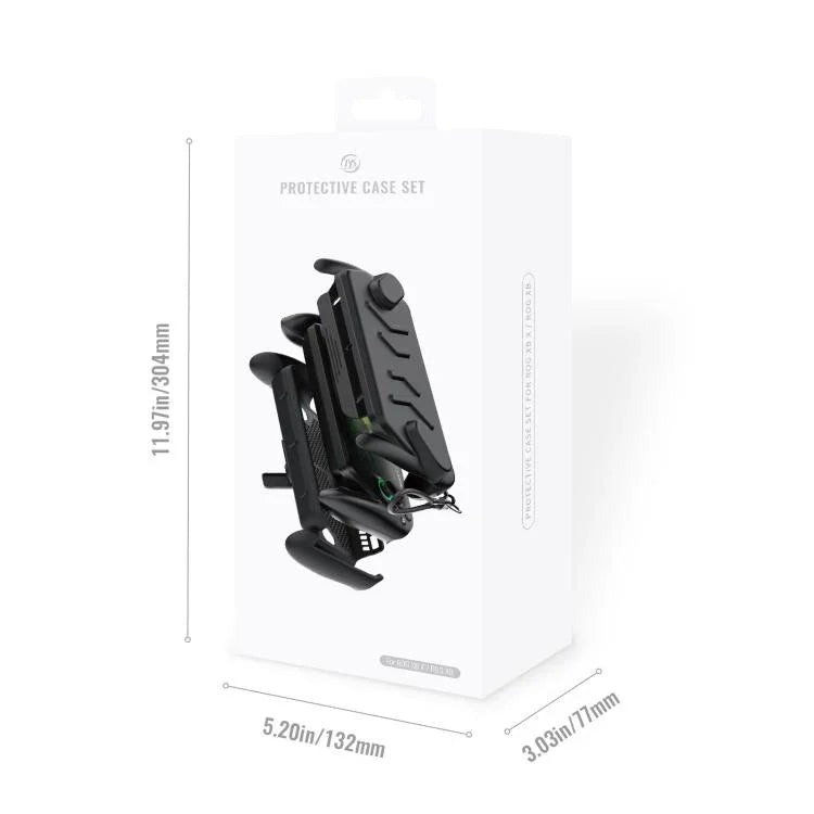 Für ASUS ROG Xbox Ally / Ally X Konsole JYS Vollschutzhülle TPU Basis & harte ABS Oberschale mit Ständer, Vollschutzhülle