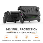 Für ASUS ROG Xbox Ally / Ally X Konsole JYS Vollschutzhülle TPU Basis & harte ABS Oberschale mit Ständer, Vollschutzhülle