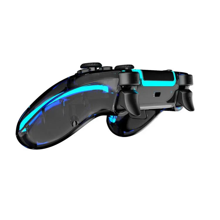 Für PS5 Wireless Bluetooth Controller mit programmierbaren Rücktasten, RGB-Beleuchtung