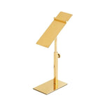 Stainless Steel Shoe Racks High-Heeled Shoe Display Stands, 140x50mm Mirror Finish Adjustable Foot, 140x50mm Rose Gold Adjustable Foot, 140x50mm Black Adjustable Foot, 140x50mm Titanium Adjustable Foot, Black Adjustable Foot, Square/Round Black