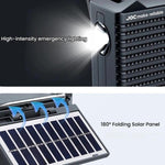 JOC TG-099BT-S Vollband Solar-Radio mit Taschenlampe Tragbares Bluetooth-Radio, JOC TG-099BT-S