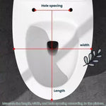 Verdicker EAV Toilettensitzbezug Schaumstoff Weicher Toilettensitzbezug, Weiß O-förmig, Blau O-förmig, Weiß V-förmig, Blau V-förmig