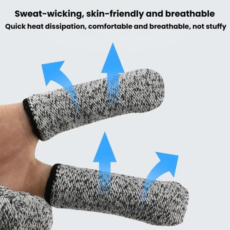 15 Nadel Anti-Schnitt Fingerschutz-Handschuhe Gravur Anti-Schnitt Schutzfinger-Handschuhe, 10 Stk.
