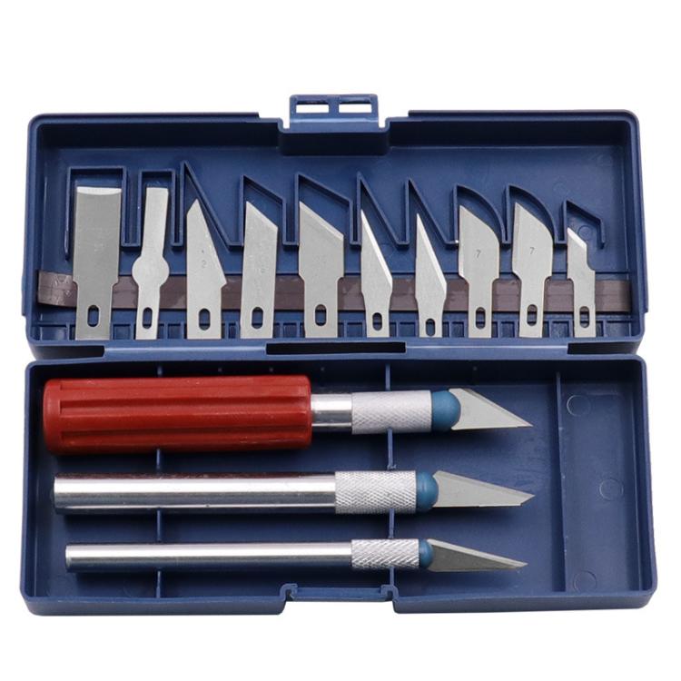 Metall-Graviermesser Set Modell-Papier-Graviermesser, 13 Stück /Box