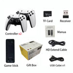X9 PRO HD 2.4G kabellose Spielekonsole Home Retro Game Player, 64GB Akku, 128GB Akku, 256GB Akku, 64GB Laden, 128GB Laden, 256GB Laden