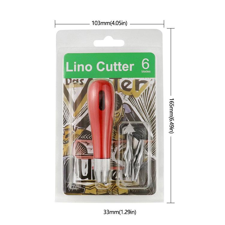 Druckgrafik-Graviermesser Set Holz-Graviermesser Kombinationswerkzeug, 8 Stück /Set