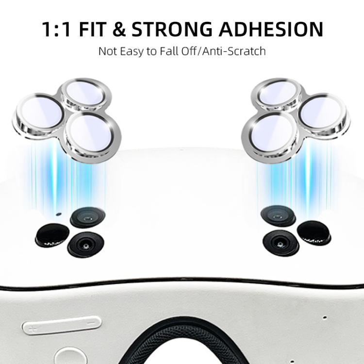 Für Meta Quest 3S Legierungs-Linsenschutz, explosionsgeschützte Displayschutzfolie aus gehärtetem Glas